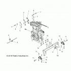 RANGER 570 EPS, EU Engine, engine and transmission mounting - r21maa5...