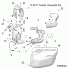 R19RRE99AV/BV/A1/B1/A9/B9/AP/BP/AJ/BJ/AD/BD RANGER 1000 PS Engine, exhaust system - r19rre99av  /  bv  /  a1 ...