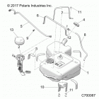 R19RSU99AS RANGER 1000XP PS CREW NSTR Body, fuel tank - r19rsu99as (c7000067)
