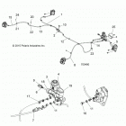 R18RCA57A1/A4/B4/B1 RANGER 570, FULL SIZE Brakes, lines and master cylinder - r18rca57a1  / ...