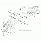 RZR XP 4 Suspension, front control arms - z20n4e99ac  /  al...