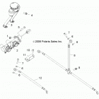 Z19YAV17B2/B4/N2/N4 RZR 170 Brakes, master cylinder and brake lines - z19yav17...