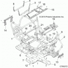 RZR XP Chassis, main frame and skid plates - z20nae99fc  ...