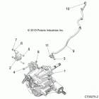 RZR XP 4 Drive train, main gearcase mounting - z20n4e99ac  ...