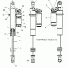 POLARIS GENERAL Suspension, rear shock internals - g20g4d99as  /  ...