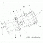 R18RMAE4N8 RANGER EV MD Brakes, rear caliper - r18rmae4n8 (49rgrcaliperrr1...