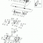 RZR 170 Chassis, swing arm and rear axle - z20yav17b2  /  ...