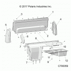 R19RRU99A9/AD/AJ/AP/B9/BD/BJ/BP RANGER 1000XP PS NSTR Body, rear closeoff, and fenders - r19rru99a9  /  ...
