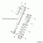 RZR XP Suspension, front shock mounting - z20nae99fc  /  ...