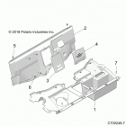 RZR XP Body, rear closeoff - z20nae99fc  /  e99nc  /  s99...