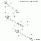 R19RSU99AS RANGER 1000XP PS CREW NSTR Drive train, front, mid, rear prop shaft - r19rsu9...