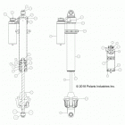 RZR XP1000 Suspension, front shock internals - z20nam99al (70...