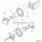 Z19VHA57B2/E57BM RZR 570 Suspension, rear carrier - z19vha57b2  /  e57bm (c...