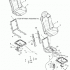 RZR XP 4 Body, seat asm. and slider - z20n4e99ac  /  al  / ...