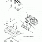 RZR XP Engine, throttle body and valve cover - z20nae99fc...