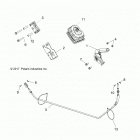 RANGER 570 EPS HDPE HD Brakes, park and shifter - r20mae57d7 (702206)