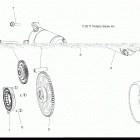 Z19VHA57B2/E57BM RZR 570 Engine, starter drive - z19vha57b2  /  e57bm (49rg...