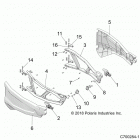 RZR XP 4 Body, doors, front - z20n4e99ac  /  an  /  bc  /  ...