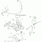 RZR TURBO 4 Engine, turbo charger mounting - z20n4e92al  /  ar...