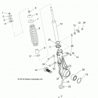 R19RM250B1 RGR 500 2WD HDPE Suspension, front strut - r19rm250b1 (701782)