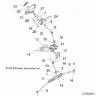 RZR XP Steering, power steering asm. - z20nae99fc  /  e99...