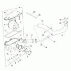 RANGER 570 CREW FULL SIZE Engine, air intake system - r21cda57a1  /  b1 (49r...