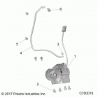 R19RRU99A9/AD/AJ/AP/B9/BD/BJ/BP RANGER 1000XP PS NSTR Drive train, front gearcase mounting - r19rru99a9 ...