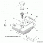 RZR XP Body, fuel tank - z20nae99fc  /  e99nc  /  s99cc  ...