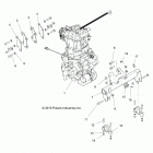 R18RDA57A1/B1 RANGER CREW 570 FS Engine, engine and transmission mounting - r18rda5...