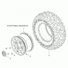 RZR TURBO 4 Wheels, rear - z20n4e92al  /  ar  /  bl  /  br  / ...