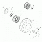 R19RMA57B1/B9/L7/EBX RGR 570 Wheels, rear - r19rma57b1  /  b9  /  l7  /  ebx (4...