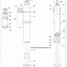 RZR Suspension, rear shock internals - z20ase99ah  /  ...