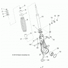 RANGER 500 Suspension, front strut - r20maa50b1  /  b7 (70178...
