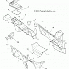 POLARIS GENERAL Body, center console, front - g20g4d99as  /  bs (7...