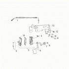 Z19YAV17B2/B4/N2/N4 RZR 170 Steering, controls and throttle - z19yav17b2  /  b...
