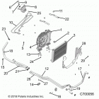 R19RRE99AV/BV/A1/B1/A9/B9/AP/BP/AJ/BJ/AD/BD RANGER 1000 PS Engine, cooling system - r19rre99av  /  bv  /  a1 ...
