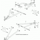RZR XP Suspension, front control arms - z20nae99fc  /  e9...