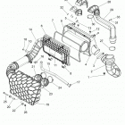 RZR XP 4 Engine, air intake system - z20n4m99al (49rgrairbo...