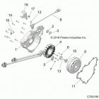 RZR XP TURBO S Engine, stator and flywheel -  z20pal92ag  /  ap  ...