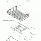 RANGER 570 CREW FULL SIZE Body, box mounting - r21cda57a1  /  b1 (700494)