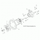 RZR XP Suspension, rear carrier - z20nae99fc  /  e99nc  /...