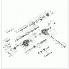 R19RGE99F2/FF/SC2/SFF/PCF/PFF POLARIS GENERAL 1000 EPS EU TR ZUG MD Drive train, main gearcase internals - r19rgp99cf ...