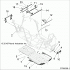 RZR RS1 PS MD Chassis, main frame and skid plates - z20s1e99ng (...