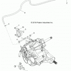 Z19VHA57B2/E57BM RZR 570 Drive train, main gearcase mounting- z19vha57b2  /...