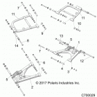 R19RSU99AS RANGER 1000XP PS CREW NSTR Suspension, rear control arms - r19rsu99as (c70002...