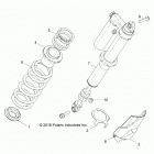 RZR XP 4 Suspension, rear shock mounting - z20n4e99ac  /  a...