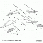 RANGER 1000XP PS NSTR RC Suspension, front control arms - r20rrw99a9  /  aa...