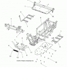 RANGER EV Chassis, frame and front bumper - r20maae4g8  /  g...