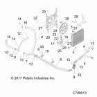 RANGER 570 Engine, cooling system - r21maa57b1  /  b9  /  ebx...