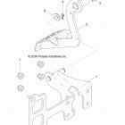 Z19VHA57B2/E57BM RZR 570 Brakes, pedal and master cylinder - z19vha57b2  / ...